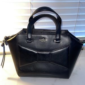 Kate Spade black purse with bow